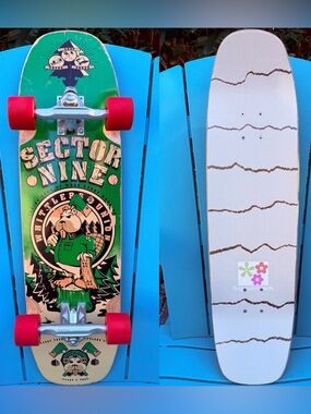 SECTOR 9 WOODSHED COMPLETE CRUISER SKATEBOARD COMPLETE - 8.75” Randall II TRUCKS